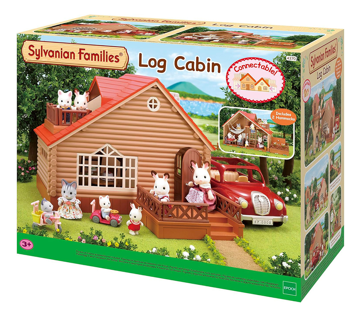 Sylvanian Families Casa Cabaña + Accesorios Juguete Niños Tx