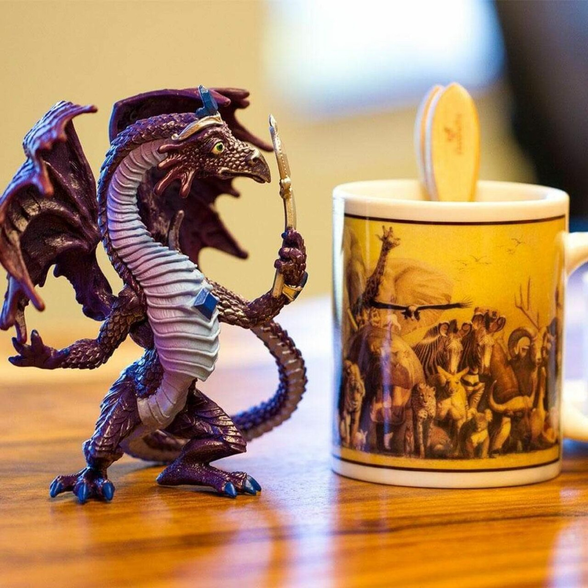 Dragon Joyas Jewel Violeta Safari Figura Muñeco Realista Tx