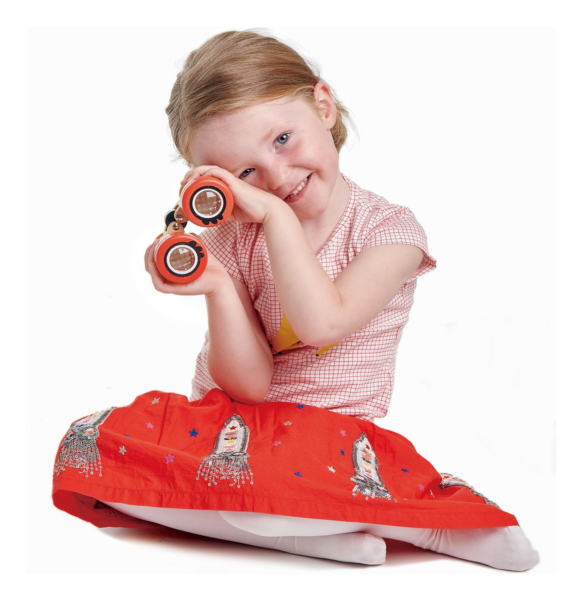 Binoculares Juguete Tender Leaf Toys Niños Madera Animales