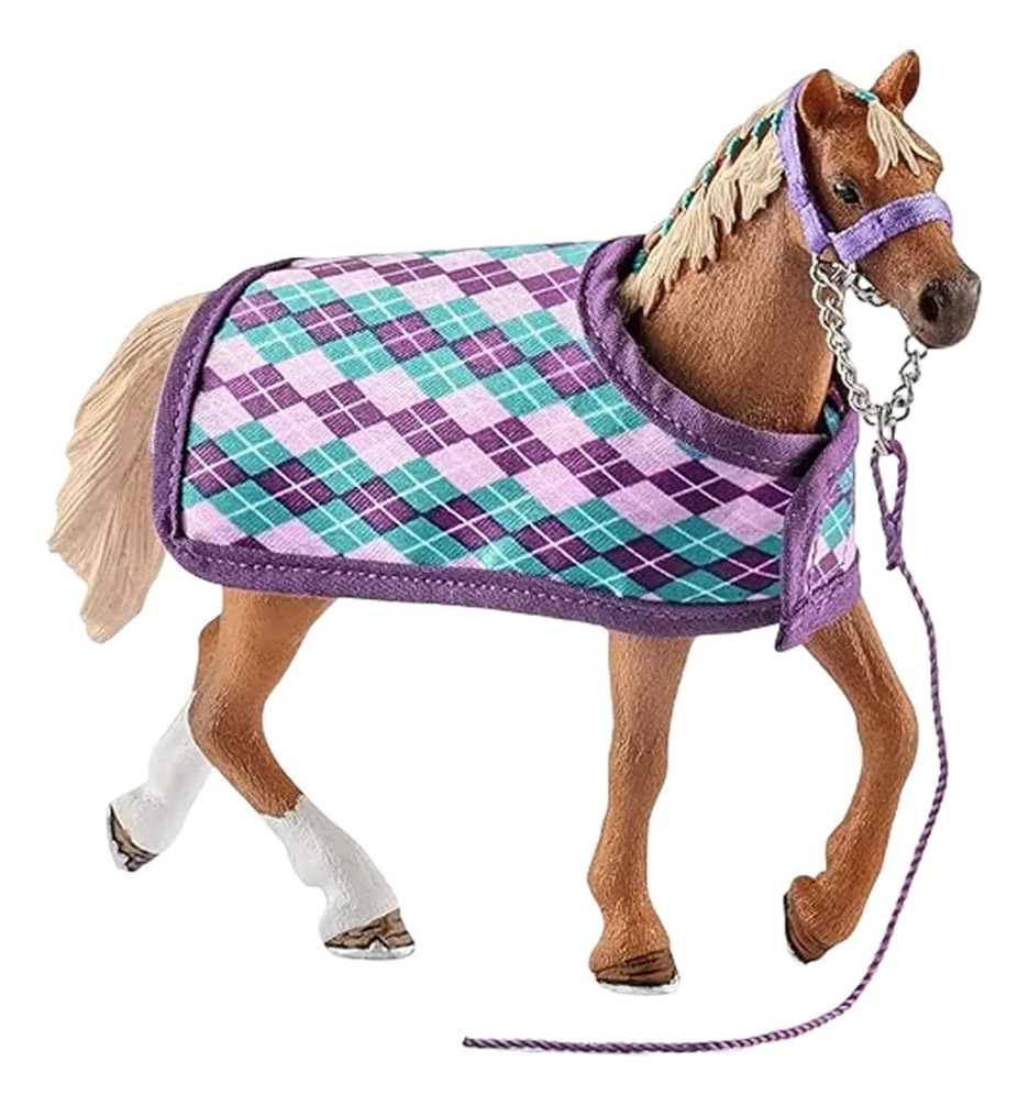 Figura Accesorios Manta Y Cabestro Caballo Schleich Trex