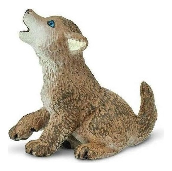 Figura Safari Lobo Bebe Niños Juguete Decoración Trex