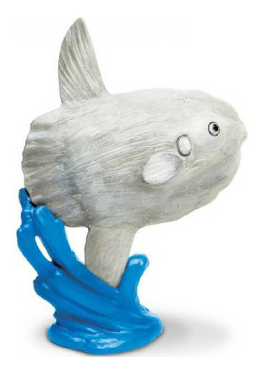 Pez Luna Con Soporte Figura Safari Mar Colección Realista Tx