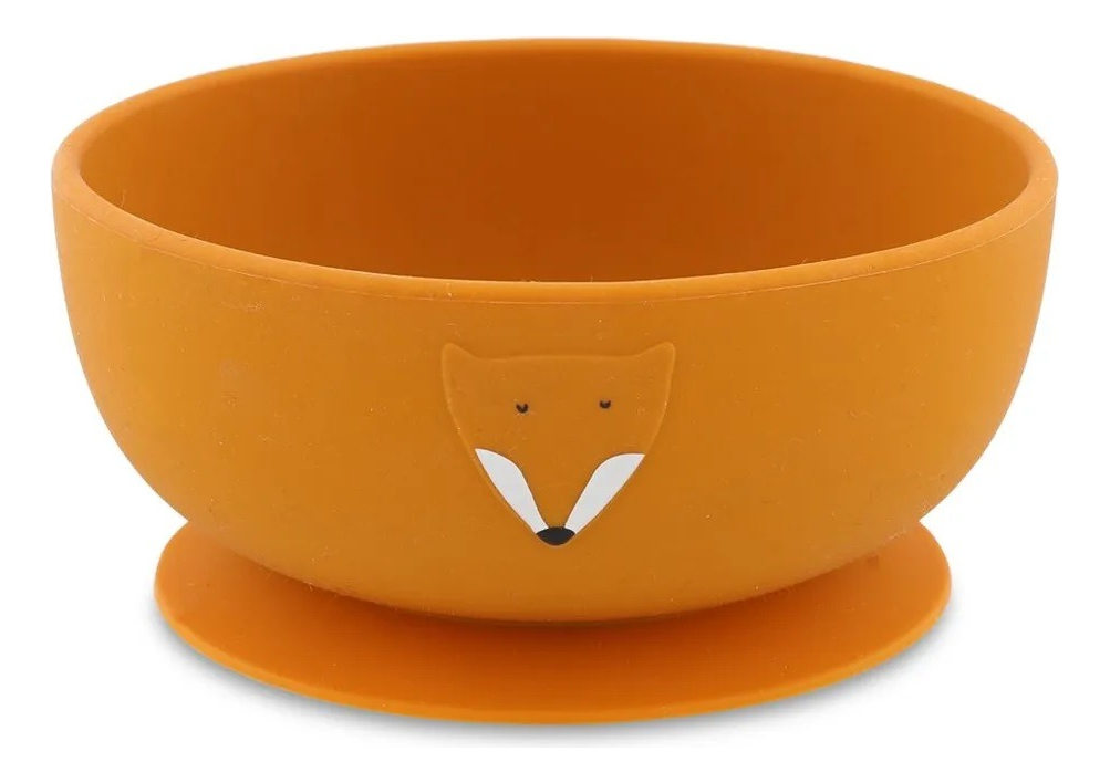 Bowl Plato Con Ventosa Succión Infantil Trixie Silicona Trex