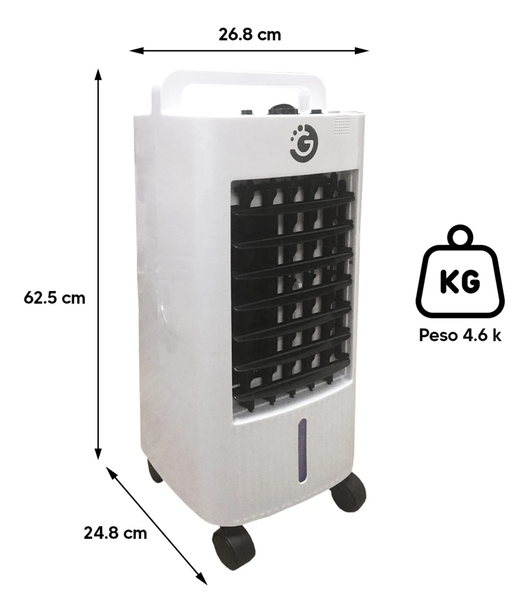 Enfriador De Aire Air Coooler Goldtech Skyfan 4l Frio Pro Tx