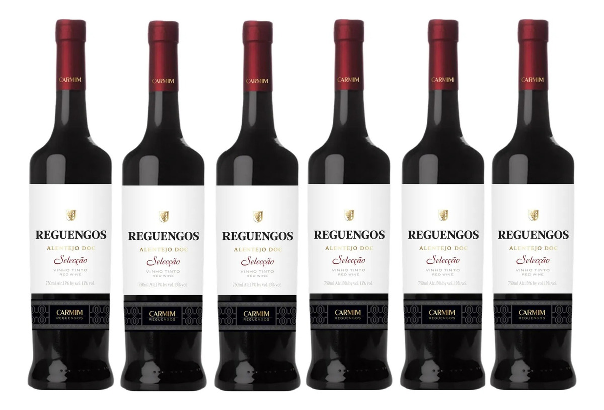 Vino X6 Tinto Seleccion Reguengos 750 Ml Premium Calidad Trx