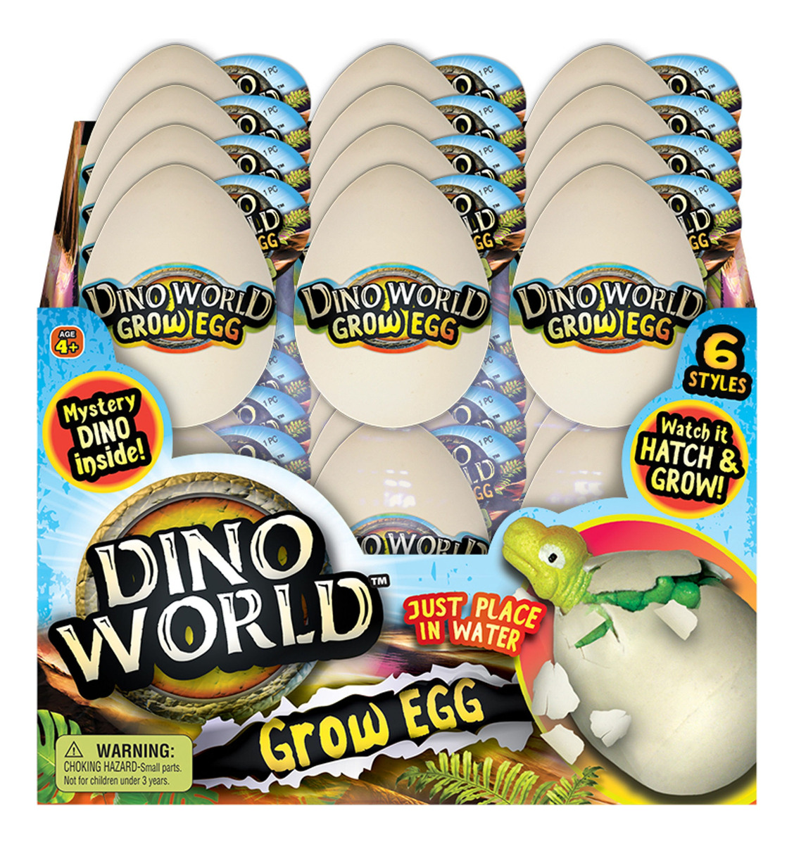 Huevo Dinosaurio Que Crece Sorpresa Dino World Sumergible Tx