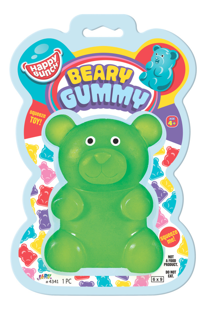 Osito Goma Jaru Infantil Squishy Antiestres Ansiedad Squeeze