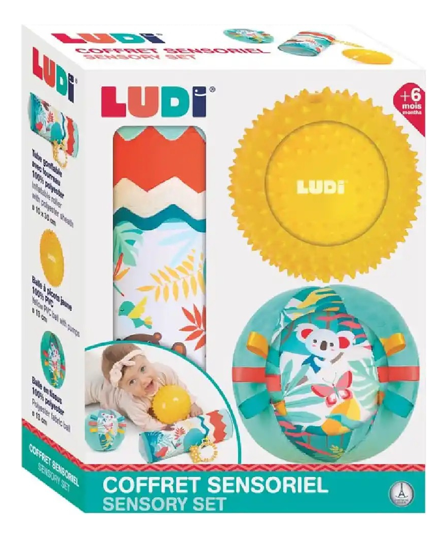 Caja De Tubo Y Pelota Sensorial Ludi Segura Y Divertida Trex