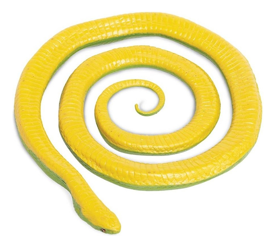 Serpiente Snake Verde Figura Safari Muñeco Escala Calidad Tx