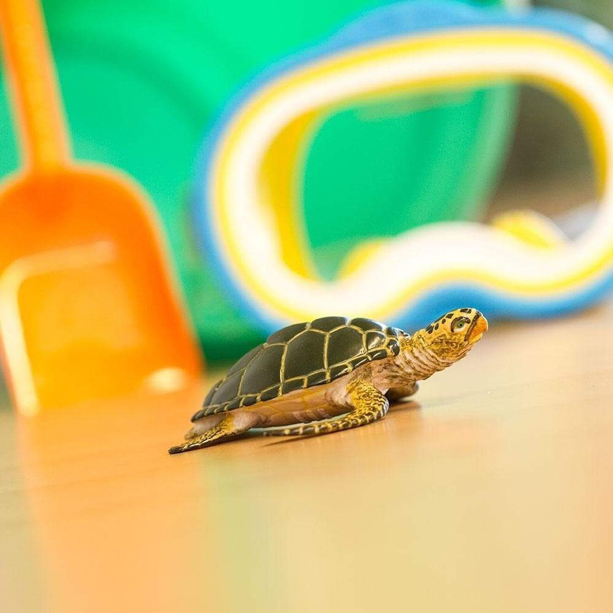Figura Safari Tortuga Marina Muñeco Juguete Animal Oceano Tx