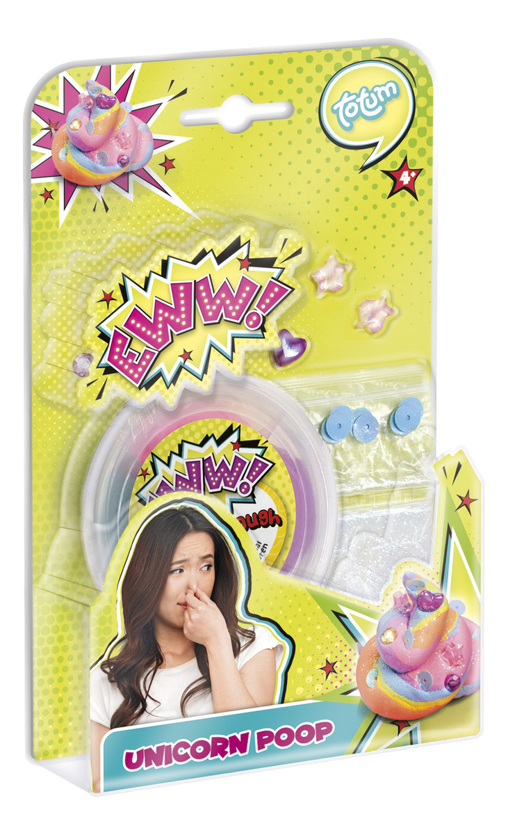 Totum Juguete Broma Crea Popo Slime Caca De Unicornio Trex