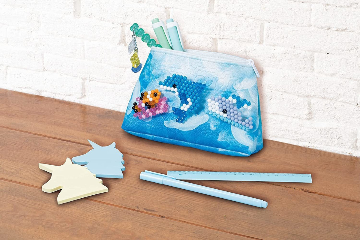 Aquabeads Decora Tu Bolso Vida Marina 500 Cuentas Juguete Tx