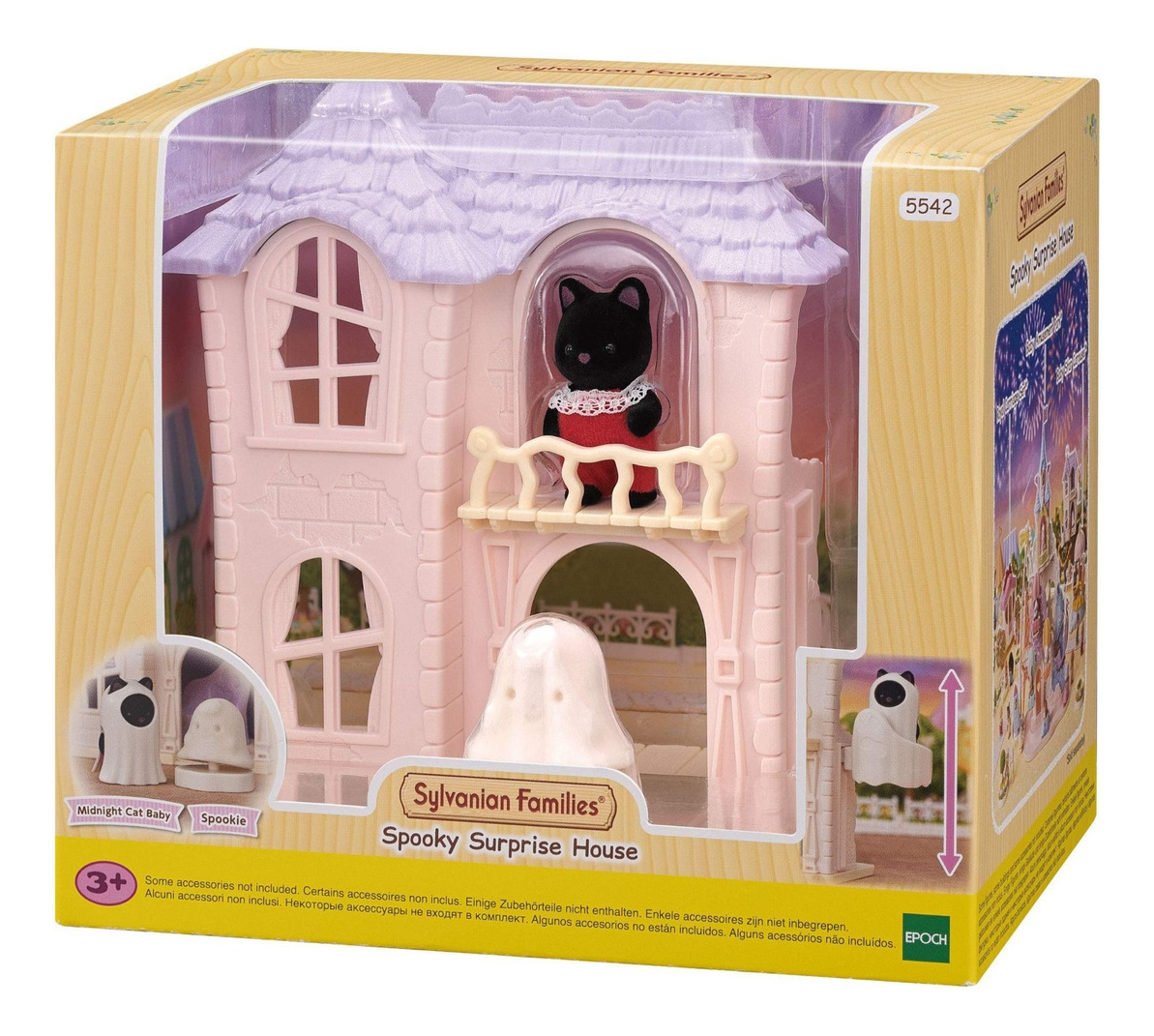 Sylvanian Families Casa Encantada Del Fantasma Juguete Tx