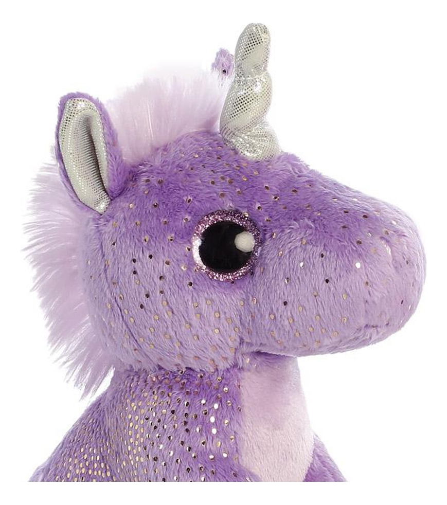 Unicornio De Peluche Sprinkles Suave Juguete Aurora Trex