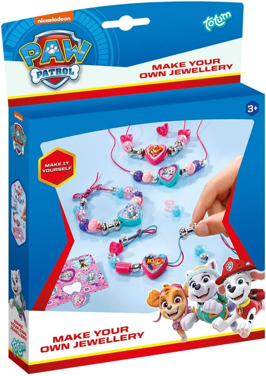 Totum Manualidades Paw Patrol Joyeria Pulseras Juguete Trex