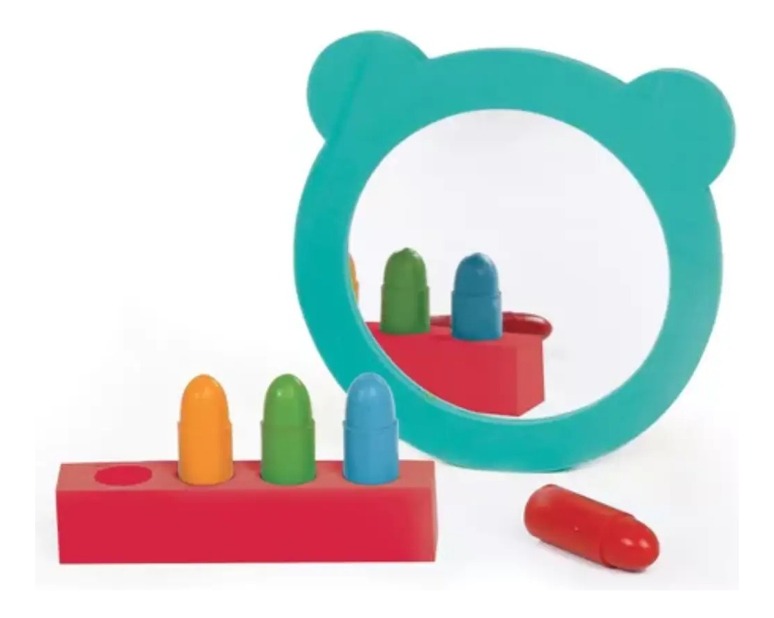Aguacolor Ludi Espejo Y Crayones Bebes Baño