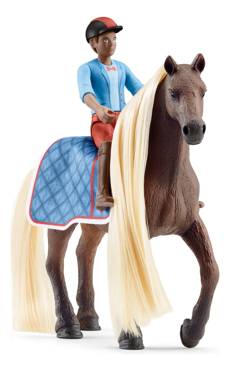 Figura Caballo Iniciacion Horse Club Leo Y Rocky Schleich