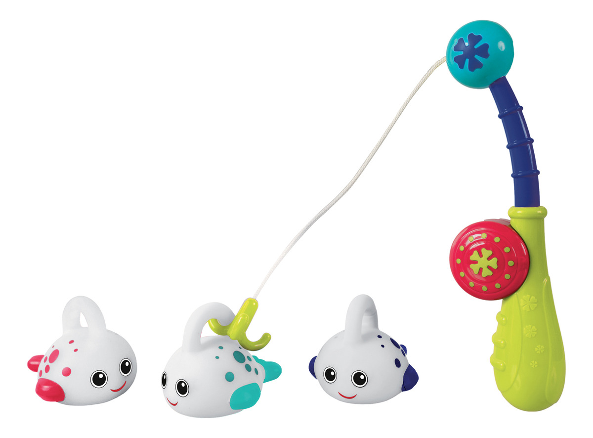 Juguete De Baño Para Pescar Agua Didactico Bebe Niño Ludi Tx