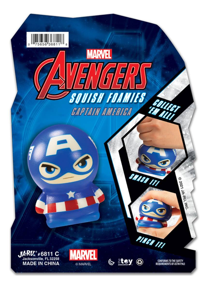 Antiestres Marvel Ja-ru Juguete Esponjoso Diversion Niño Tx