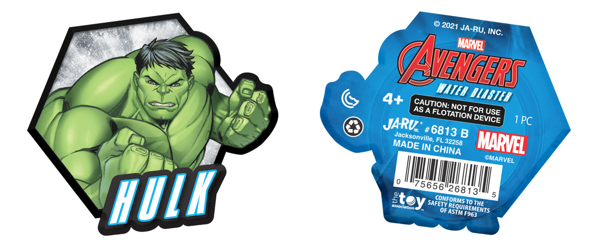 Pistola De Agua Baston Marvel Avengers Tiktok Ja Ru Trex