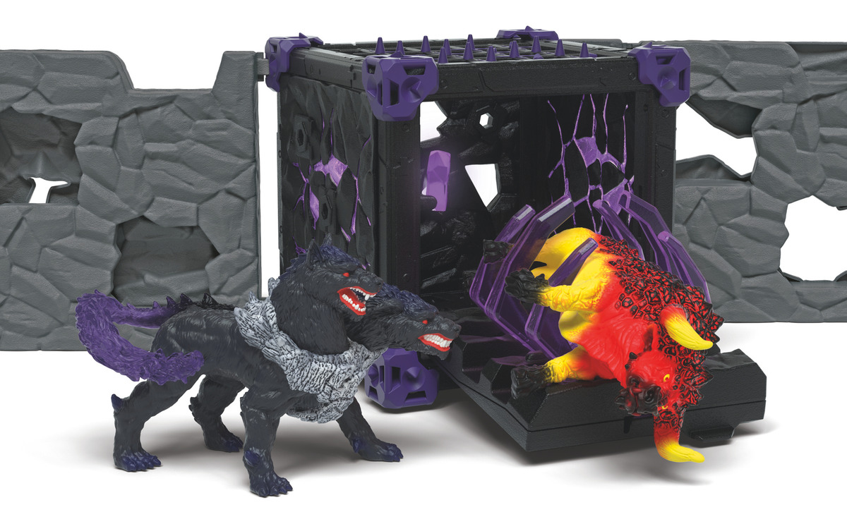 Set Figuras Monstruos Lava Vs Sombra Eldrador Schleich Trex