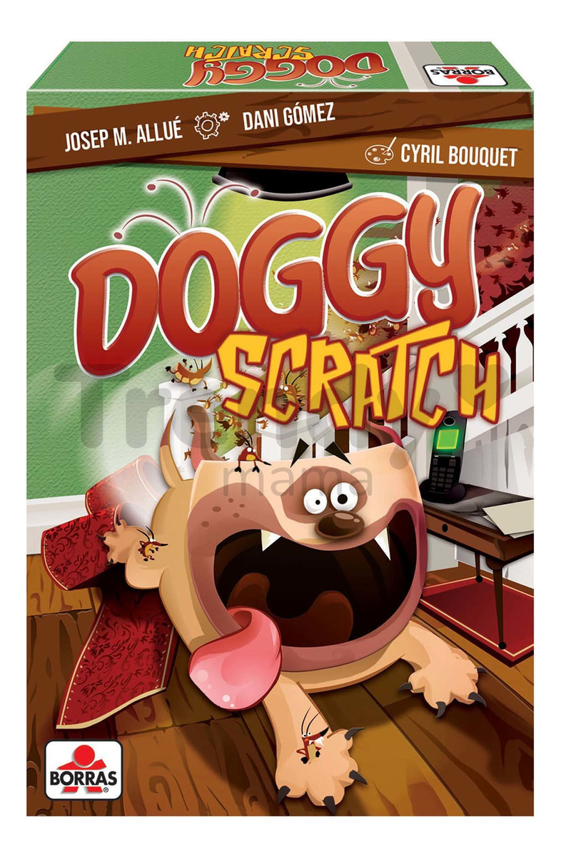 Juego Mesa Doggy Scratch ¡quitate Las Pulgas! 72cartas Educa