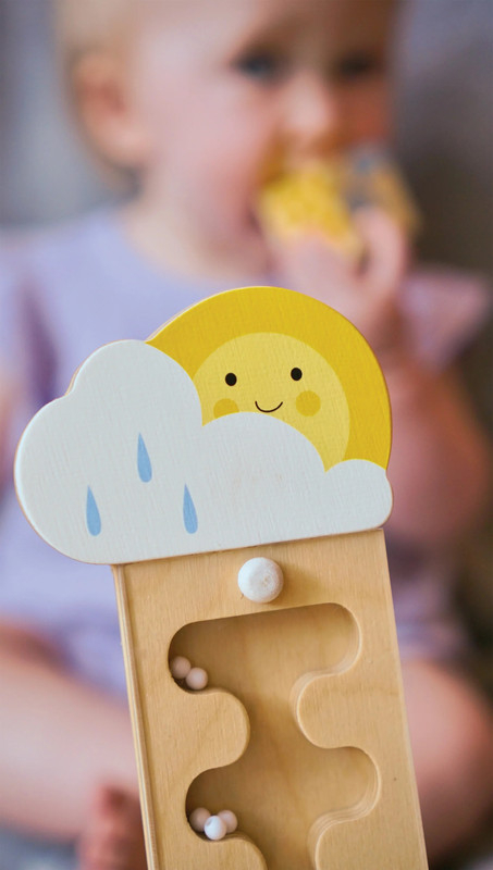Lluvia Mágica Tender Leaf Explora Juguetes Madera Niño Tx