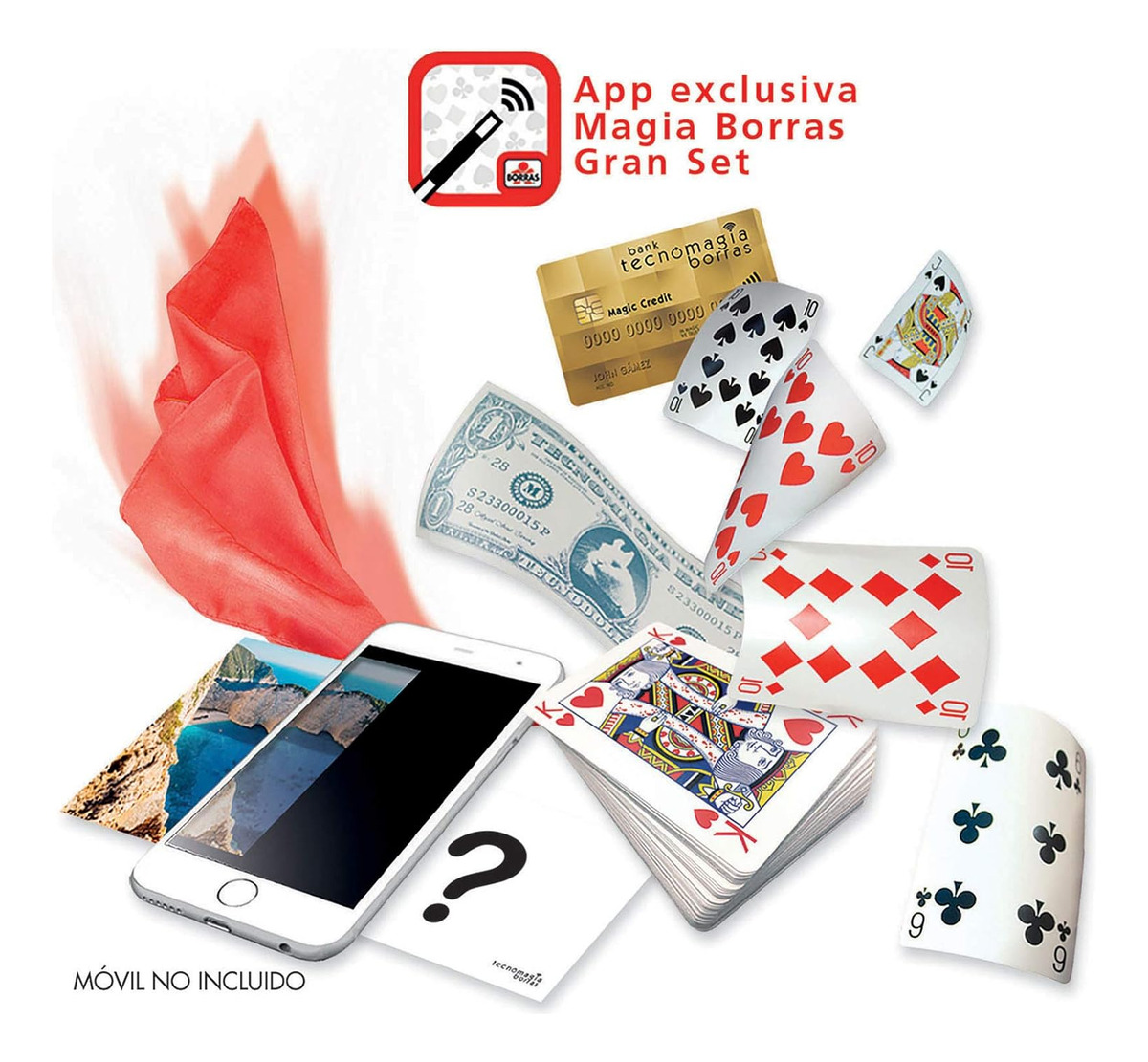 Kit Juego Trucos Magia Tecnomagia Borras Educa Didactico Tx