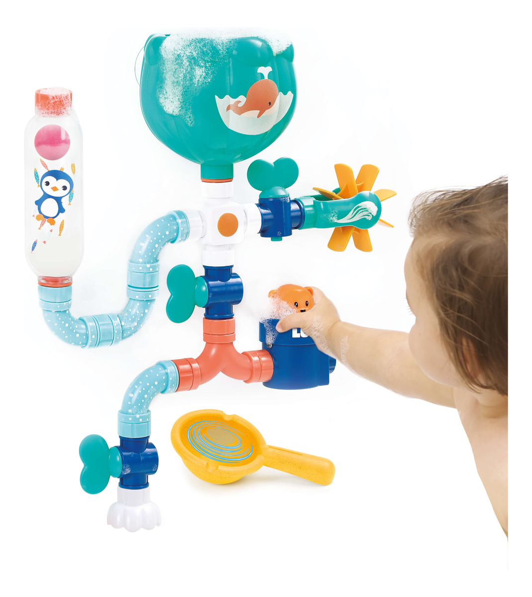Jueguete Bebe Baño Ducha Circuito Agua Ludi Didactico Trex