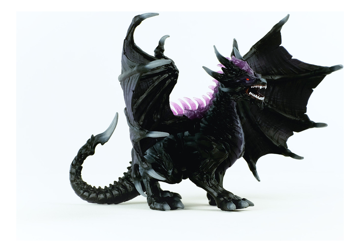 Figura Dragon Sombra Eldrador Oscuro Schleich Dragones Tx