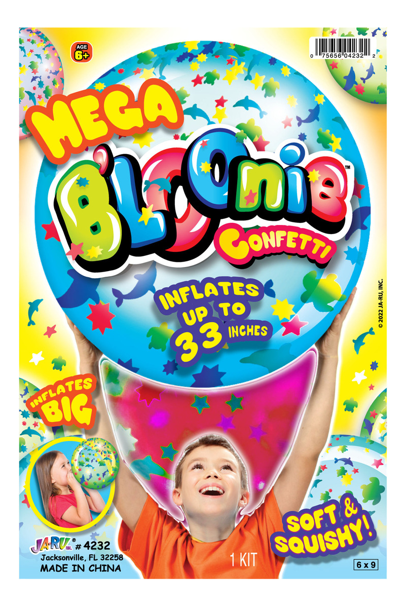Bola Confeti Globo Gigante Kit Ja-ru Juego Tiktok Trex