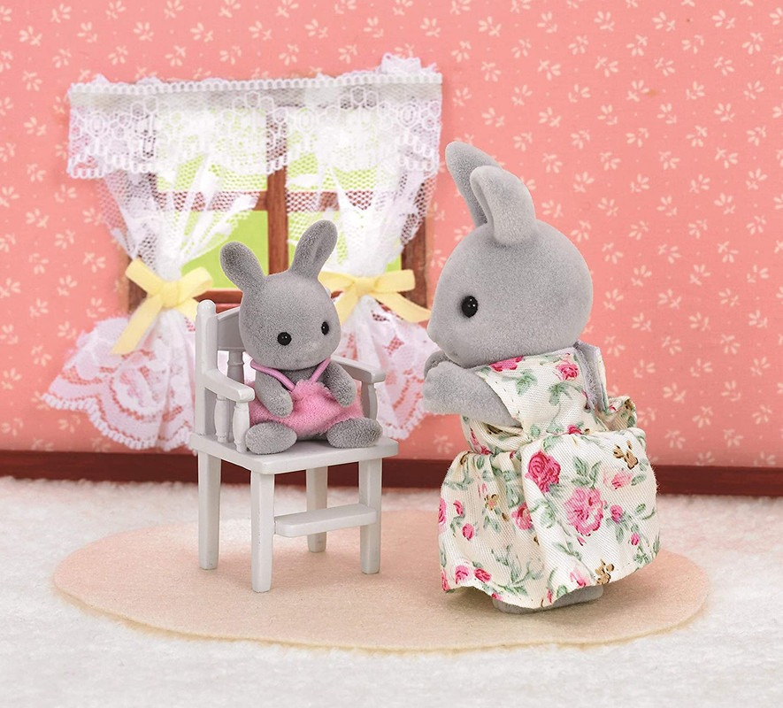 Sylvanian Families Silla Alta Para Comer Bebés Niños Juguete