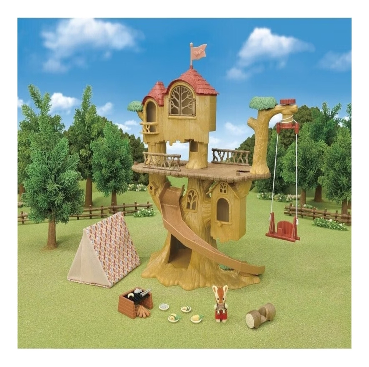 Sylvanian Families Casa Del Arbol + Acc Ternurines Trex