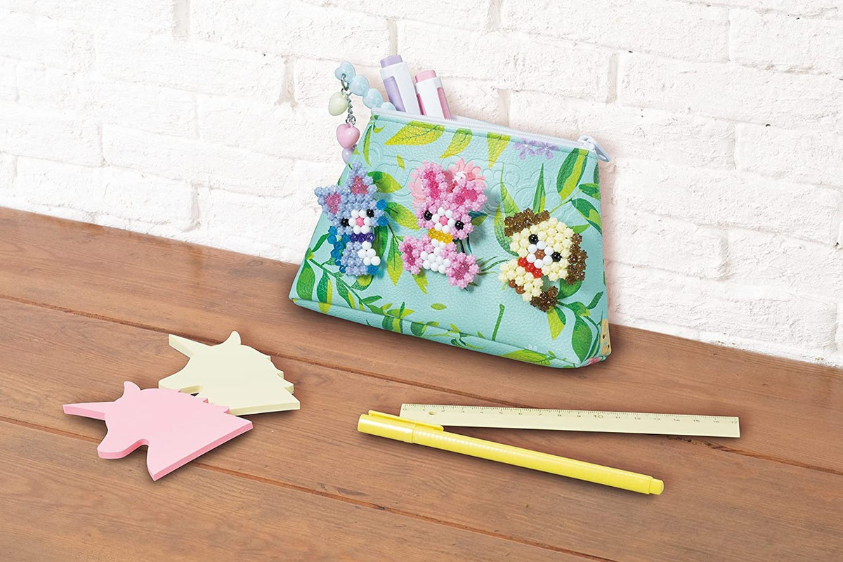 Juego Aquabeads Decora Bolso 500 Cuentas Animales Juguete Tx