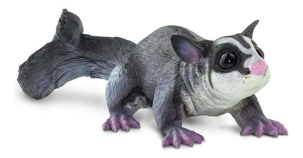 Petauro Del Azúcar Safari Figura Planeador Animal Infantil