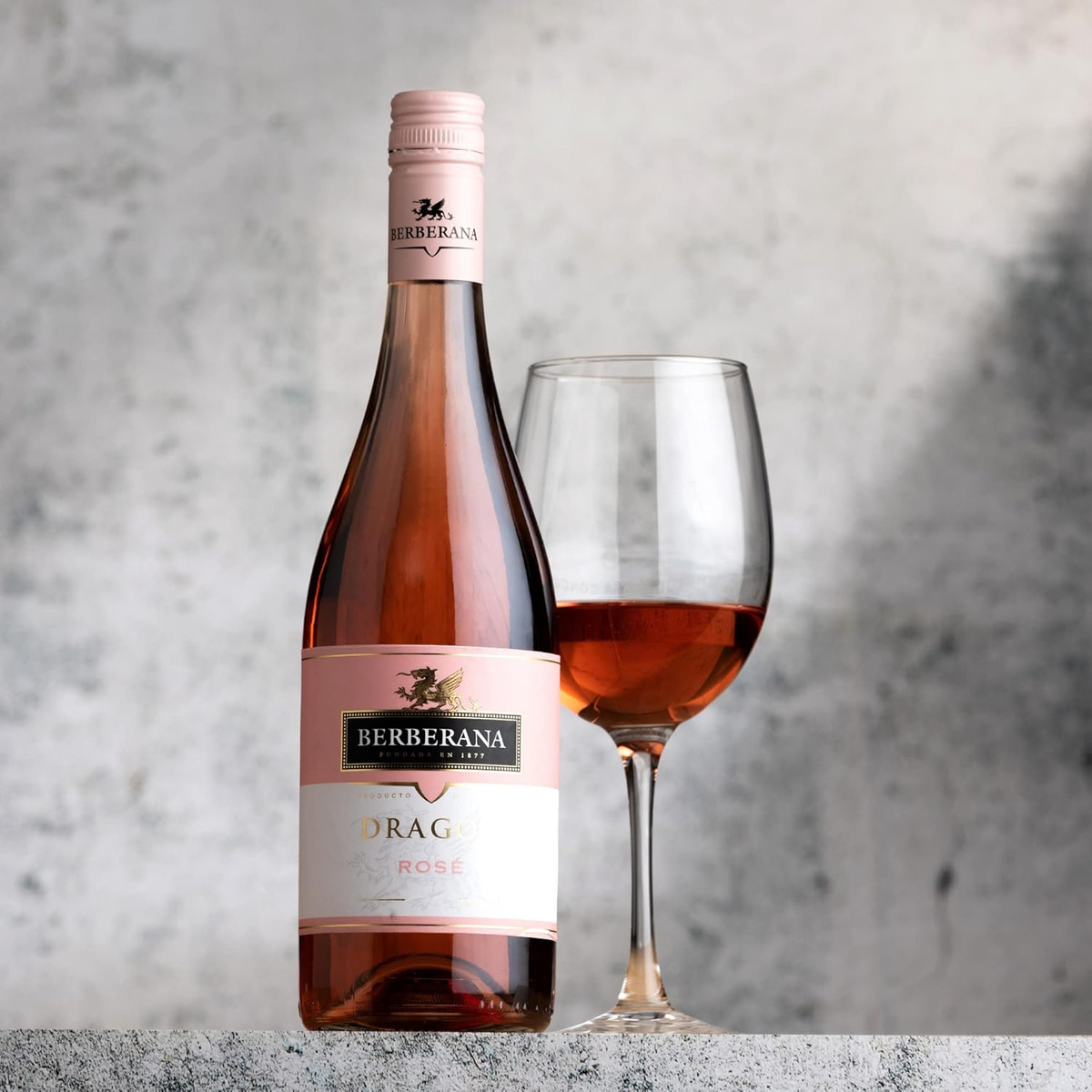 Vino Dragon Rose Berberana Botella 750 Ml Calidad Trex