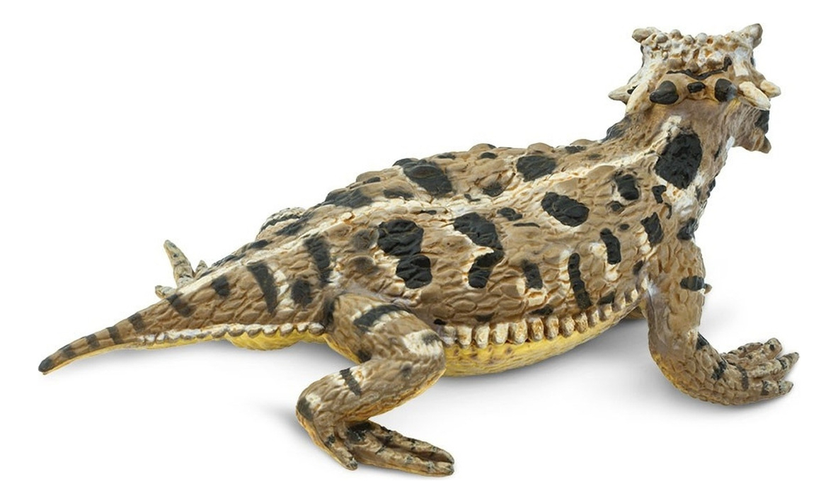 Lagarto Cuernos Safari Figura Muñeco Colección Escala Trex