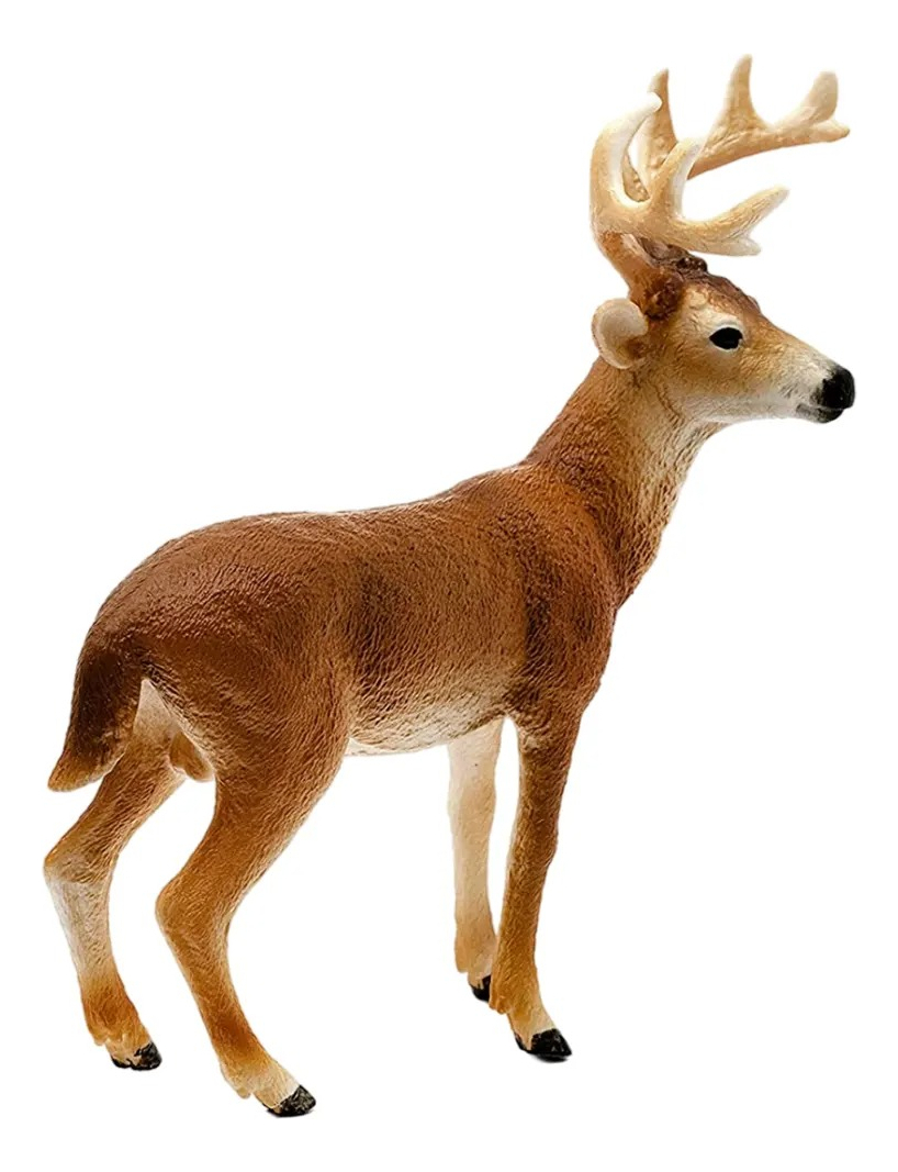 Figura Coleccionable Schleich Ciervo De Cola Blanca 14818