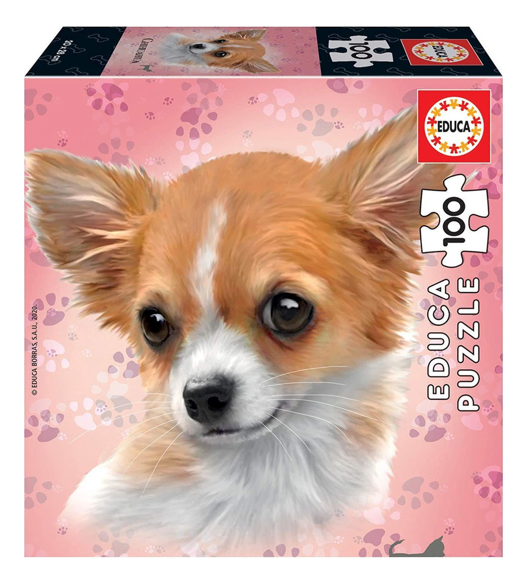 Puzzle 100 Piezas Perro Chihuahua Rompecabezas Educa Trex